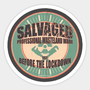 SALVAGED Ware Retro #3 Sticker